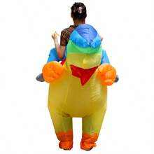 Adult Rooster Cosplay Inflatable Costume Animal Anime Dress Suits Carnival Halloween Party Costumes For Man Woman - Multicolor - View 7