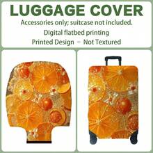 1PC, Flat Print Design, Print Design - No Texture, Only Accessories Sold, Luggage Cover, Does Not Include The Luggage Shown In The Image, Suitable For 20 To 30 Inch Luggage, Made Of Thickened High-Quality Fabric, Essential Accessory For Your Travel And Checked Luggage. - Multicolor - View 11