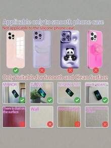 28pcs Double-Sided Silicone Suction Cup Pads, Multi-Function Phone Adsorption Holder, Non-Slip Reusable Adhesive Pads, 3 Sizes Available: 1pc/3pcs/6pcs, Suitable For Shower Room Bathroom Phone Wall Mount - A - View 4