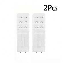 2/3/6/9/15pcs Bra Extender, 2 Hooks 3 Rows, Extra Long, Lingerie Accessory, Elastic Adjustable, Bra Back Strap Extender - Multicolor - View 19