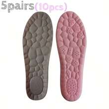 5 Pairs Sports Foam Insoles, Providing Ultra-Soft Comfort, Featuring Exquisite Design Tailored To Foot Shape, Ensuring Comfort For Long-Term Standing, Suitable For Daily Long-Term Use - Pink - View 13