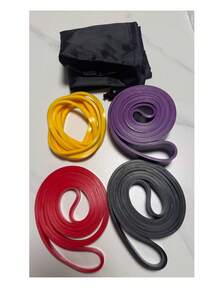 Multifunctional Resistance Band Set, Pull-Up Assist Elastic Band, Yoga Fitness Training Resistance Band, Suitable For Arm, Leg And Full Body Shaping Exercises--5pcs Set - A - View 10