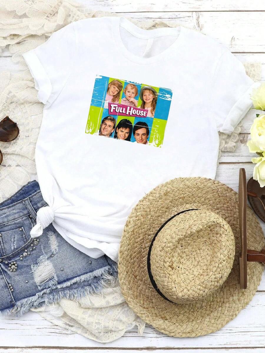 Women T-Shirts - 白色 - 查看 1