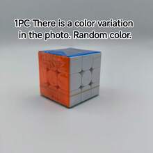 1個碳纖維 3x3 速度魔方玩具，順滑迷你經典 3x3 魔方，彩色專業競賽拼圖魔方，適合初學者，紓壓指尖玩具 - 彩色 - 查看 13