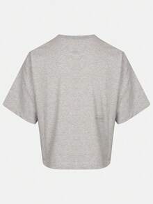 Nike Men's AS M NK DF NAC BOXY SS TOP Short Sleeve T-Shirt Knit Collarless Short TIM3612-077 - Grey - View 3