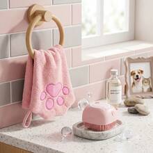 1-Piece Set - Pet Bathing & Drying Kit, Relieves Pet Bathing Stress, Prevents Shampoo Waste And Slow Drying, Suitable For Home Pet Bathing, Grooming And Post-Bath Hair Care, Silicone Bath Brush And Drying Glove Grooming Kit. - Multicolor - View 7