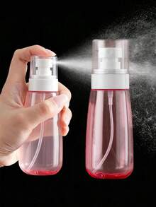 1pc High Pressure Continuous Spray Bottle, Alcohol Continuous Sprayer (10.1oz/100/200/300ml), Household Continuous Spray Bottle, Ultra-Fine Mist Sprayer, Reusable Hair Product, Refillable Bottle, Back To School Essential, Gift For Girls - Pink - View 17