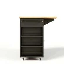 Mobile Storage Islands - Black - View 2