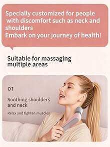 Ultra-Lightweight Mini Percussion Massage Gun, 240g Portable Deep Tissue Muscle Relaxer, 7mm Amplitude & 8kg Impact Force, Multi-Level Intensity Adjustment, Type-C Fast Charging, Quiet Motor & Skin-Friendly Silicone Massage Head, Suitable For Travel & Home Use - A - View 5