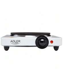 Adler Single Burner Electric Hotplate, Portable Electric Cooktop, Electric Stove - 185mm Plate, 5-Level Temperature Control, 1500W, White - EU E Type Plug(220-240V) - View 8