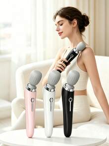 Ultra-Lightweight Mini Percussion Massage Gun, 240g Portable Deep Tissue Muscle Relaxer, 7mm Amplitude & 8kg Impact Force, Multi-Level Intensity Adjustment, Type-C Fast Charging, Quiet Motor & Skin-Friendly Silicone Massage Head, Suitable For Travel & Home Use - A - View 2