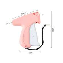 Kit Pistola para Etiquetas de Roupas, com 5 Agulhas e 500 Pinos, Ferramenta Portátil para Lojas e Ateliê - Pistola de costura + 500 agulhas de cola + 5 agulhas - Visão 7