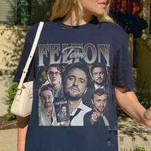 Tom Felton Vintage Graphic Tee - Unisex Shirt - 黑色 - 查看 4