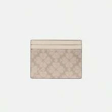 Kate Spade Dompet Kartu, Dompet Koin, dan Dompet Saku Depan Wanita Bentuk Bunga Sekop yang Ringkas dan Tipis - Aprikot - View 6