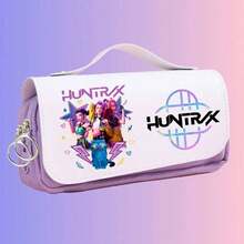 Hasbro New Anime KPOP Monster Hunter Girl Group Pencil Case Student Stationery Box Large Capacity Pencil Pouch Random Style - Multicolor - View 2