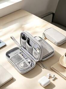 2/1pc Travel Organizer Bag, Multi-Pocket Sizes: Suitable For Storing Various Small Items And Additions - Multicolor - View 2