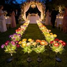 1件 67cm 光控自動開關太陽能地燈,無需接線,安裝簡單,戶外防水耐候,布料塑料ABS不鏽鋼材質 - 太陽能 - 查看 10