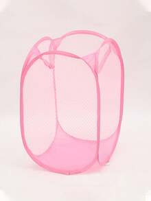 Giỏ đựng đồ giặt lưới dạng pop-up gấp gọn có tay xách, túi bên lớn, khay đựng quần áo sắp xếp cho giặt ủi, phòng tắm và du lịch - Nhiều màu - Xem 14