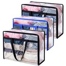 Clothing & Closet Storage Set - Black/Blue - View 2