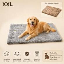 Washable Pet Mat, Dog Bed, Dog Pad, Cat Bed, Cat Nest, Cat Mat, Non-Slip Temperature-Locking Warm Pad, Soft And Comfortable, Suitable For Cats And Dogs, Applicable For Indoor Dog Cages, Sofas, Cars, Floors, All Seasons - Light Grey - View 11