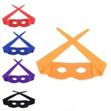 1pc/Set - Performance Party Mask Halloween Mask Zorro Eye Mask Ghost Festival Halloween Prop - Multicolor - View 1