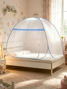 1pc Kids Foldable Mosquito Net, Pop-Up Bed Canopy Insect Protection Net, 3 Sizes, Baby Supplies, Baby Accessories, Girls Room Decor - Multicolor - View 5