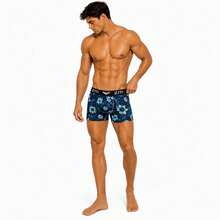 Kit com 8 Cuecas Boxer Estampada em Poliéster Premium Cueca Box Adulto Masculina Conforto e Qualidade - Multicolorido - Visão 5