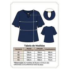 Plus Size Shirt Women's Blouse - Army Green - View 7