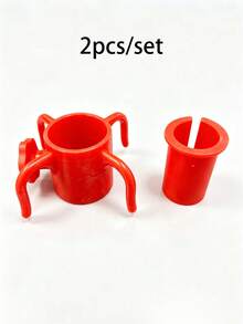 1pc Multi-Color Beach Umbrella Center Pole 4-Hook Platform Umbrella Plastic 4-Hook Accessory, Multi-Function 4-Claw Beach Umbrella Hook, Portable Plastic Umbrella Hook With Umbrella Stand Clip, Featuring Hanging And Storage Functions - Multicolor - View 19