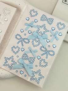 [Back To School]4pcs/3pcs/2pcs/1PC 3 Colors 2 Styles Solid Color Rhinestone Stickers, Including Heart, Bow, Musical Note And Other Geometric Patterns, Suitable For Students' Decoration Cards, Gifts, Notebooks, Diaries, And Can Also Be Used As Gifts - Multicolor - View 28