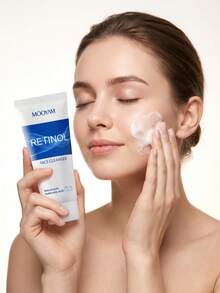 MOOYAM MÔOYAM Retinol Face Cleanser, Gentle Foaming Facial Cleanser For Deeply Cleansing Dirt & Impurities, Refine & Smooth Skin Texture, Refreshing Daily Facial Wash For Face Skin Care - RETINOR FACE CLEANSER - View 11