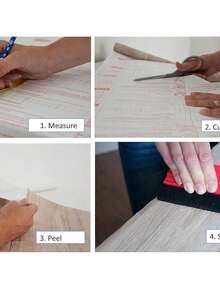 1PC White Faux Marble Pattern Self-Adhesive Kitchen Sticker, Waterproof Heat-Resistant Oil-Proof Sticker For Cabinet Drawer Renovation, Transparent Static Oil-Proof Film - Marble - View 6