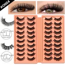 20 Pasang Bulu Mata Palsu Tebal dan Bervolume, Bulu Mata Palsu Keriting dan Tipis, Bulu Mata Strip Penuh, Bulu Mata Imitasi Mink Tampilan Alami, Bulu Mata Dramatis 3D, Bulu Mata Cat Eye Lembut Multi-Lapisan untuk Kerja Sehari-hari & Pesta, Festival, dan Riasan Pertunjukan - View 8