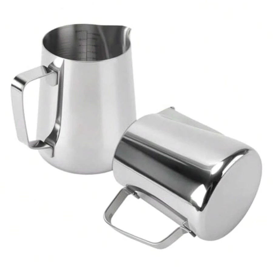 Milk Frothing Pitcher & Milk Frothers - Silver - View 1