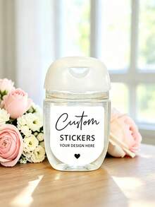 Custom Hand Soap Label Stickers, Suitable For Graduation Ceremony, Wedding, Bridal Shower, Coming Of Age Party, Birthday, Holiday Party And Other Occasions And Baptism, Soap Not Included, Halloween, Christmas - Multicolor - View 6