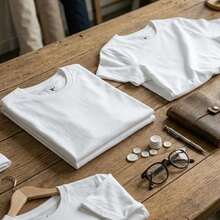 Men T-Shirts - White - View 5
