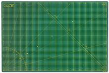5-Layer Green A2 Cutting Mat, 3 Mm Thick, Double-Sided With CM Grid, For Sewing And Crafting Projects - 1pc - View 5
