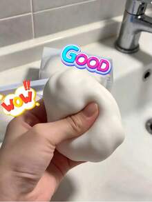 1pc Handmade Squeezable Soap Squishy Ball With Sound, Soft Handmade Stress Relief Toy, Anxiety Relief, Fidget Toy, Hand Pressure Relief, Best Gift For Birthday Party Christmas Valentine's Day, ASMR Toy - Multicolor - View 2