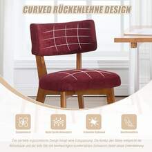 Furniture Red 54.5 X 47 X 77 Cm - 酒紅色 - 查看 5