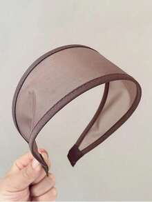 2/1pc Extra Wide Mesh Headband, Lightweight And Breathable, Cool Summer Hair Accessory, Effectively Covers Hairline, Suitable For Home Skincare, Essential Fashion Item For Daily Outings, Beach Vacation And Travel - Multicolor - View 5