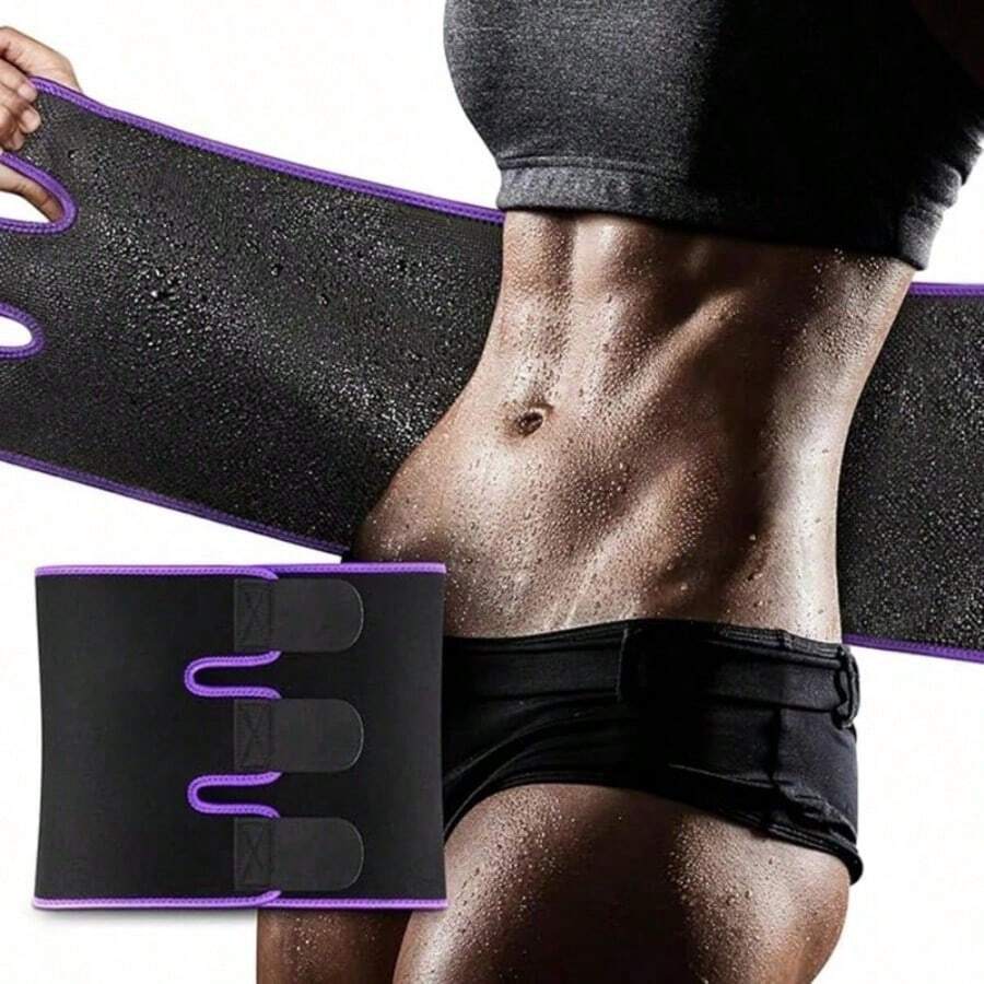 Adjustable Waist Support Belt, Suitable For Men And Women During Sports And Yoga Sweating - Multicolor - View 1