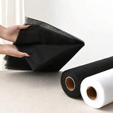 Black And White Double-Sided Heat-Bonded Non-Woven Interlining, Used For Dresses, Fabric Decoration And DIY Handmade Crafts Heat-Bonded Sewing Material. - Multicolor - View 7