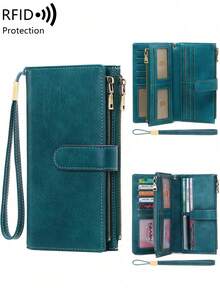 Women Wallets - Mint Blue - View 1