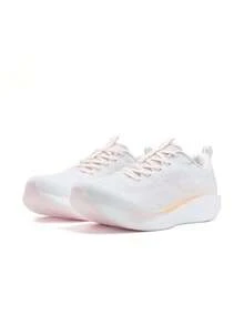 XTEP New Women's Breathable Versatile Lightweight Running Shoes - White/Pink - View 1