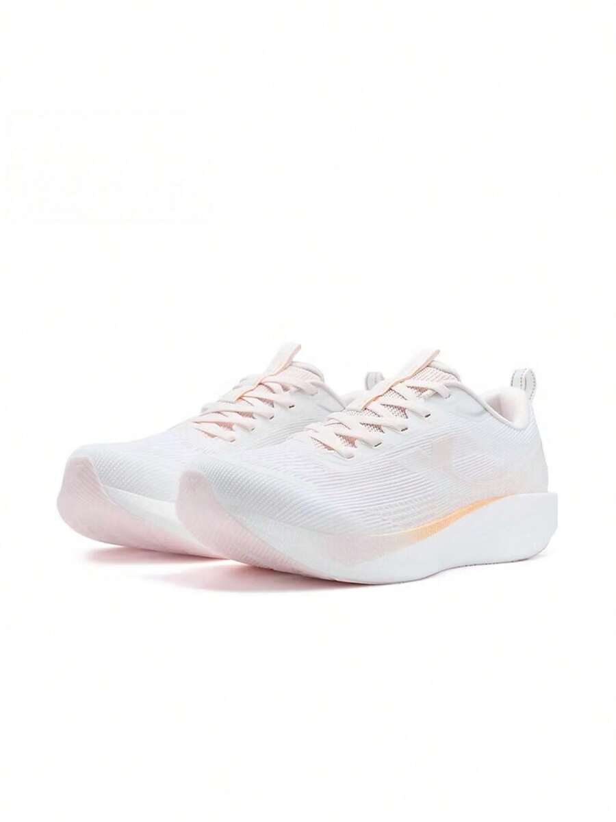XTEP New Women's Breathable Versatile Lightweight Running Shoes - White/Pink - View 1