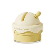 1pc Cute Ice Cream Shaped Strong Suction Cup Quick Home Kitchen Knife Sharpener, Portable Non-Slip Sharpening Tool - Multicolor - View 8