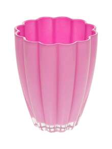 Decorative Glass Large Vase 17cm, Pink Purple Lilac Lavender, Modern Flower Succulent Pot For Windowsill Desk Shelf Table Home Decor - Vase Bloom - View 11