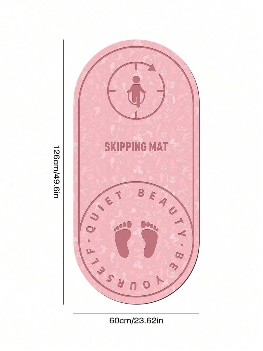 Rope Skipping Pad - Pink - View 1
