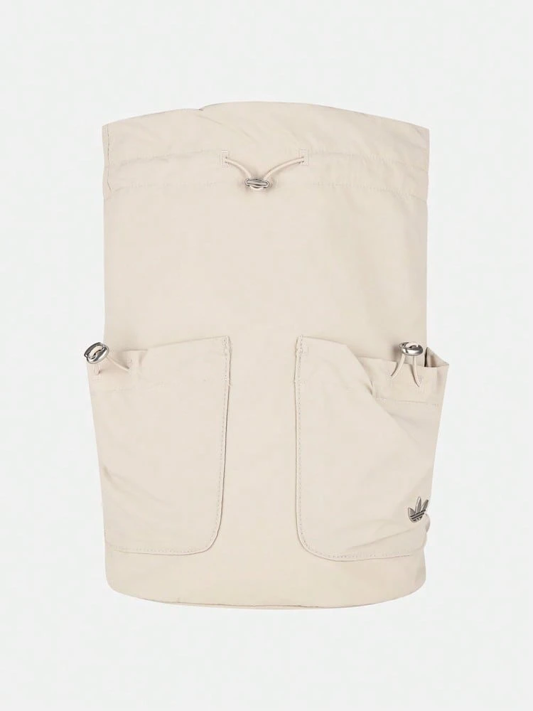 Adidas Originals Ransel Outdoor Ringan Unisex DAILY TO GO BP LI0087 - Krem - View 1