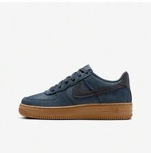 Nike Women's AIR FORCE 1 LV8 2 Casual Lightweight Skate Shoes HV4760-400 - Navy Blue - View 2